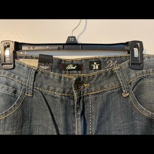 Marc echo boot cut waist 38 length measure approximately per tape inseam 31.
